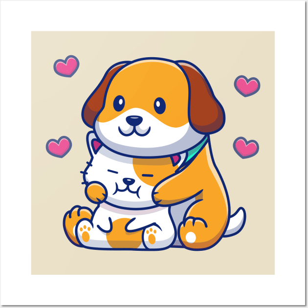 Cartoon cat sales and dog